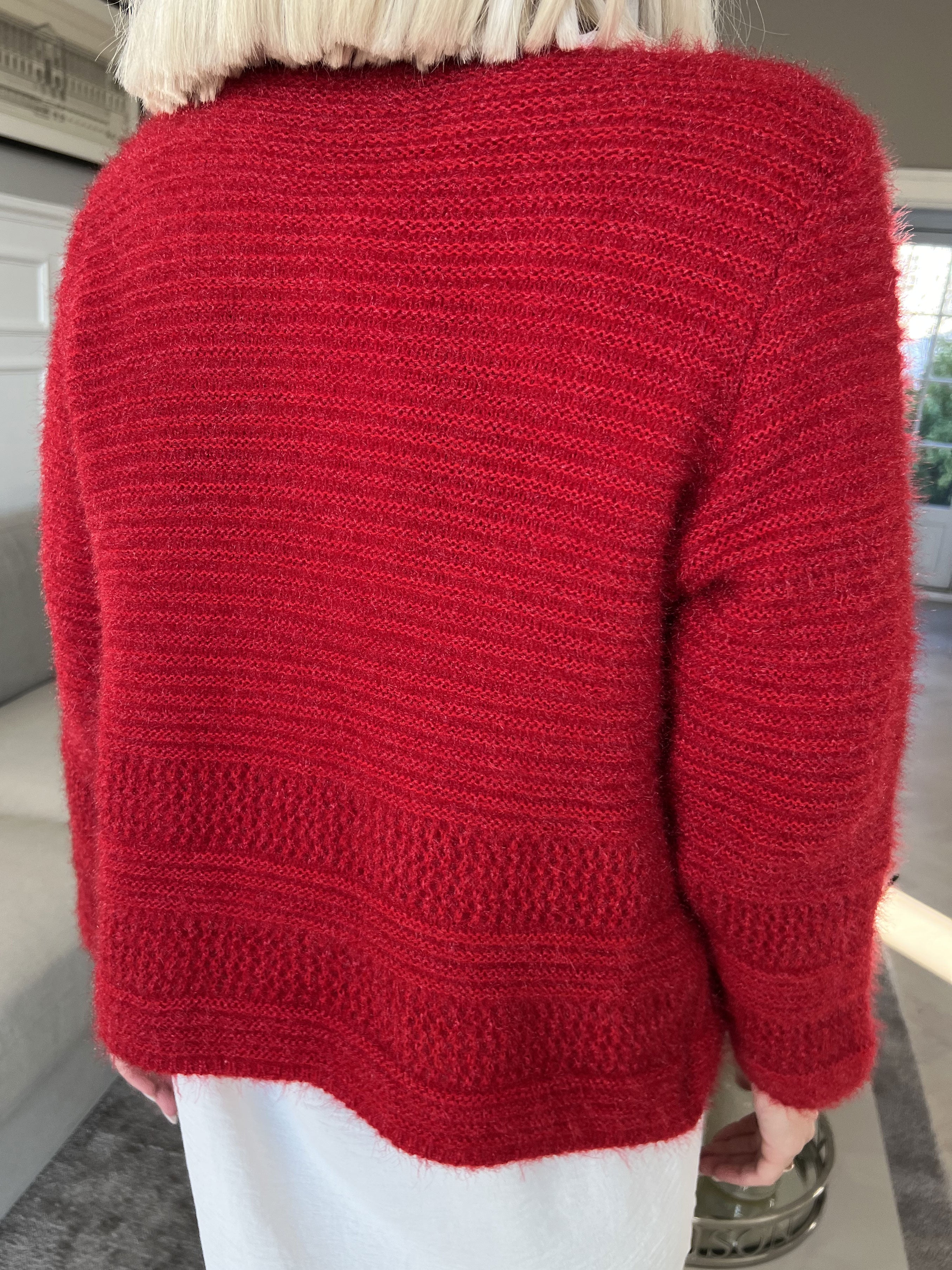 Melly - Blød cardigan med en knap